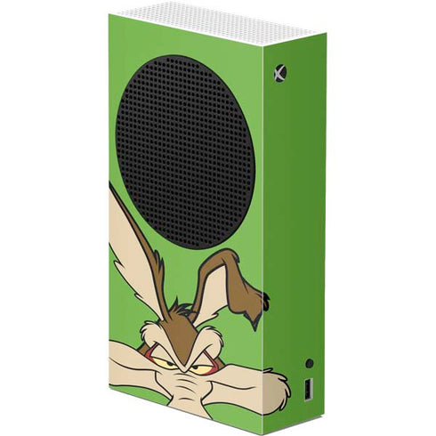 Looney Tunes Wile E Coyote Zoomed In Xbox Series S Console Skin